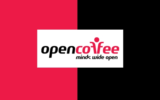 Open coffee startup event